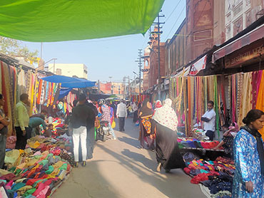 Research on Dhobi Ghat & Street Market in Agra